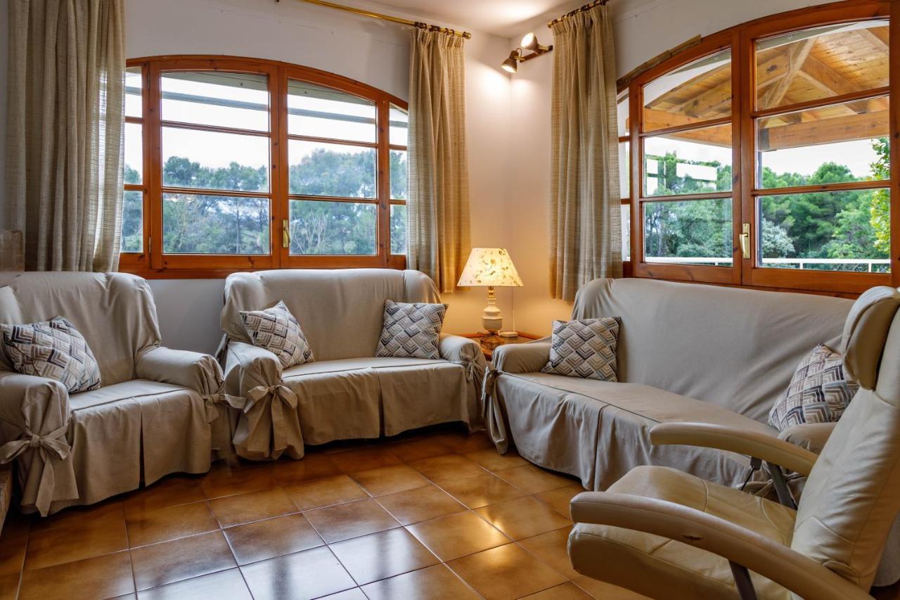 Villa Casa Fontanals Pla del Panadés Esterno foto