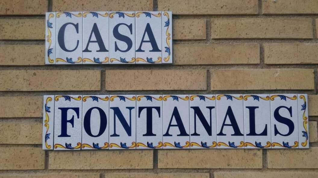 Villa Casa Fontanals Pla del Panadés Esterno foto